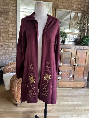 TORRID X DISNEY PRINCESS 4D MOTHER GOTHEL HOODED CARDIGAN LARGE NEW 12